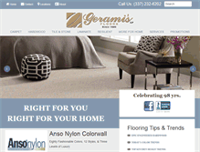 Tablet Screenshot of geramis.com